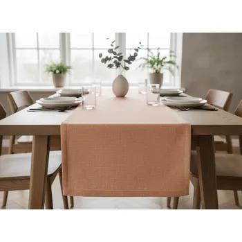 ubrus Ubrus - běhoun na stůl OBNATU 40x170 cm, broskvová, Mybesthome