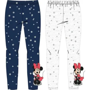 Dívčí legíny Legíny Minnie Mouse - (třpytivé hvězdičky) Barva: sv.šedá, Velikost: 104