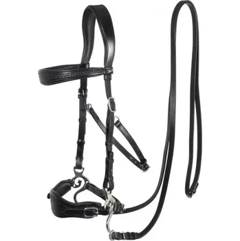 F.R.A. Uzdečka Hackamore Fiore F.R.A., havana PONY