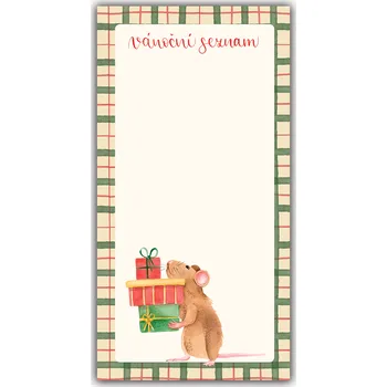 Zápisník ePiPí TO-DO list - Vánoční seznam Vyberte možnost: Bez magnetu