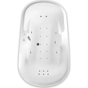 Vana ARTTEC FANTASY FLAT 190 x 100 cm hydromasážní akrylátová vana, PAN04720