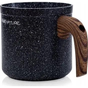Hrnec Mlékovar 1,0l NATURE, nepřiln.povrch-kámen, d11cm, neindukční, rukojeť plast