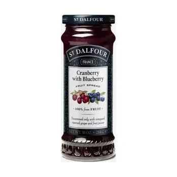 konzervovaná ryba Brusinka a borůvka ovocná pomazánka 284 g