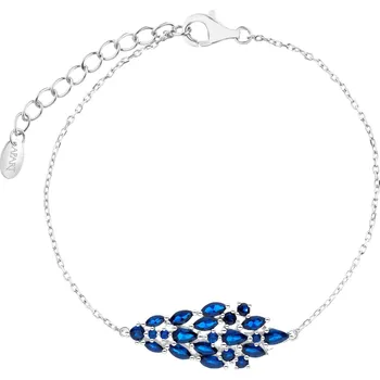 Náramek Stříbrný náramek se zirkony - AP542-0241