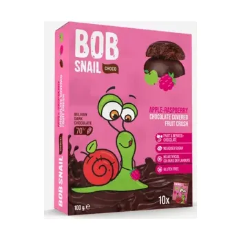 Sušené ovoce Ovocná pochoutka v hořké čokoládě jablko a malina 100 g