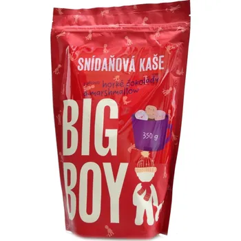 BigBoy Kaše s příchutí horké čokolády s marshmallow 350 g