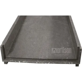 Plastový záhonový chodník Transform 360x115x1200, šedý - r