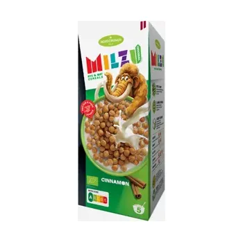 Milzu Cereální kuličky se skořicí BIO 150 g
