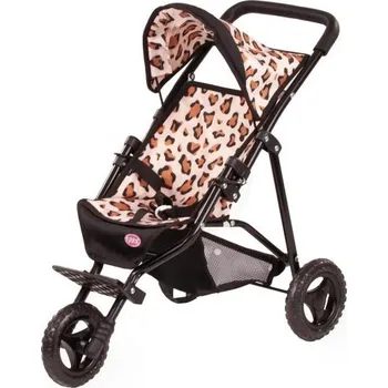 Kočárek pro panenku Götz sportovní kočárek pro panenky tygrovaný vzor