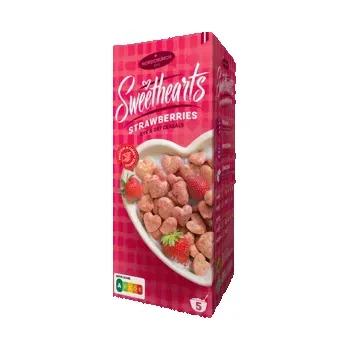 Sweethearts Cereální srdíčka s jahodami 150 g