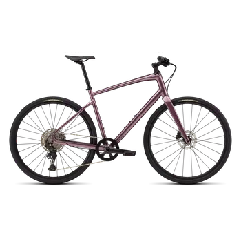 Krosové kolo SPECIALIZED Sirrus X 4.0 Gloss Quartz Metallic / Bordeaux Metallic Frost XS