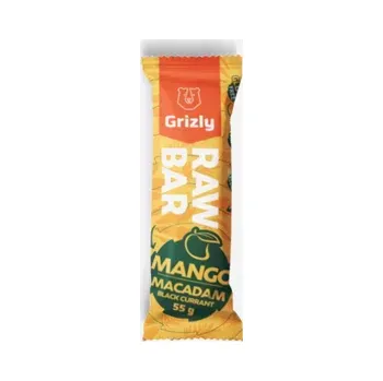 RAW Bar mango-makadam-černý rybíz 55 g
