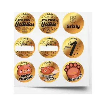 samolepka Samolepky Vysvědčení 1 ks