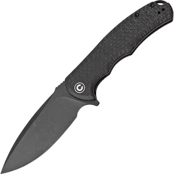 kapesní nůž CIVIVI C803G Praxis kapesní nůž 9,5 cm, Black Stonewash, černá, Micarta