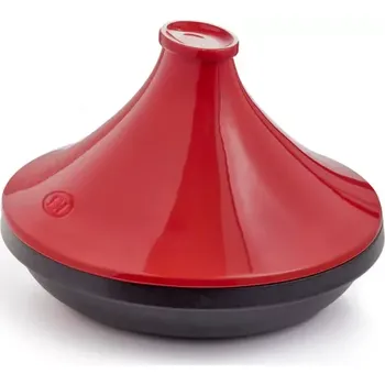 Hrnec Emile Henry Keramická tajine na indukci Delight Colorama, granátové víko, Ø 33 cm 346632