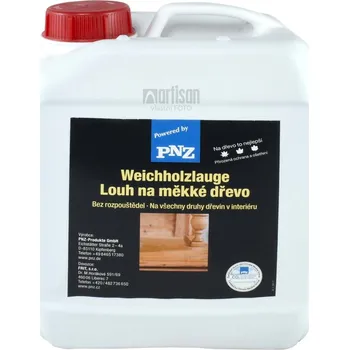 Olej na dřevo PNZ Louh na měkké dřevo 2.5 l Pískový 5