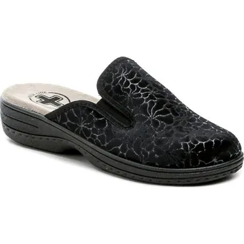 Dámská obuv Medi Line 529 černé dámské zdravotní pantofle EU 40 + DÁREK