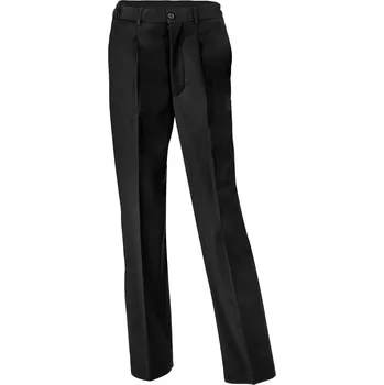 Dámské kalhoty Kalhoty dámské společenské černé Z0130 Barva: Černá, Velikost: 46