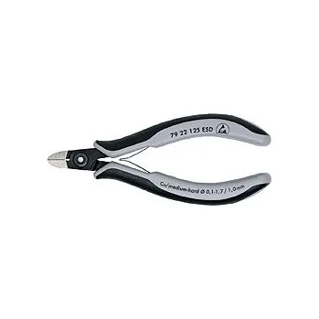 Kleště Knipex Přesné boční štípací kleště pro elek. 7922125ESD.09