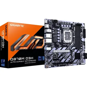 Základní deska GIGABYTE Q870M D3H/LGA 1851/mATX