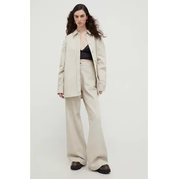 Kalhoty Lovechild 5283493 béžová 80X, vel. 38