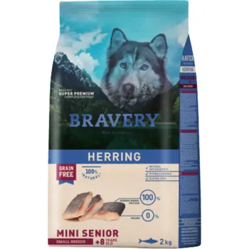 Krmivo pro psa Bravery Dog Mini Senior Herring 7kg