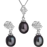 Perlová souprava z říčních perel peacock 29018.3