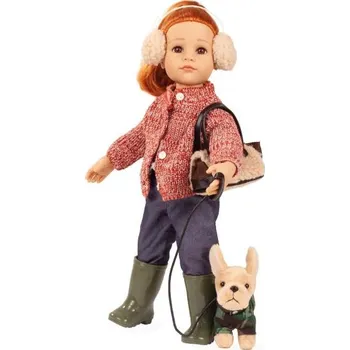 Panenka Götz panenka Hannah a její pejsek 50cm