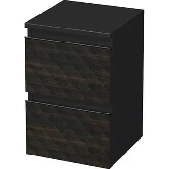 Koupelnový nábytek SAT Koupelnová skříňka nízká SAT Cube Way 32,5x51x33 cm hnědá mat CUBE3DN322ZHP CUBE3DN322ZHP