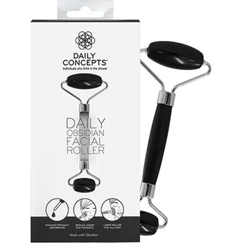 Masážní přístroj Daily Concepts Daily Obsidian Facial Roller masážní váleček na obličej