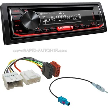 Auto Hi-Fi Autorádio DACIA Duster I. 2013-2017 JVC KD-T702BT Bluetooth s instalační sadou