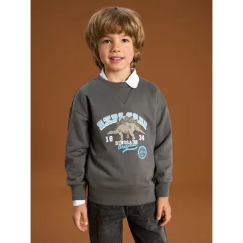 Chlapecké oblečení Sinsay - Mikina - šedá - 179AY-86X - 179AY-86X-140-3