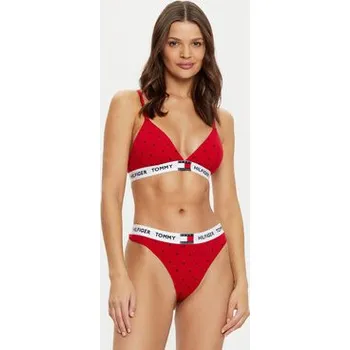 Dámské spodní prádlo Tommy Hilfiger Kalhotky string UW0UW05656 Červená XS