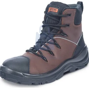 Pracovní obuv Boty pracovní kotníkové, ASTA O6 HRO SR, PANDA hnědá, 48, balení 1 pár