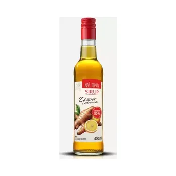 Proteinový nápoj Náš domov sirup zázvor s citronem 400 ml