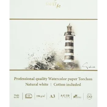 SMLT Blok Torchon pro akvarel A3, 250g/m2, 10 listů