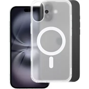 Pouzdro na mobilní telefon Frost Mag Cover pouzdro iPhone 15 Plus - matné MagSafe (Ochranné pouzdro Frost Mag Cover pro Apple iPhone 15 Plus - matné průhledné, kompatibilní s MagSafe)