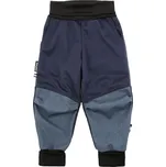 LITTLE THINGS kalhoty rostoucí softshellové zesílená kolena modrá vel. 7-9 let