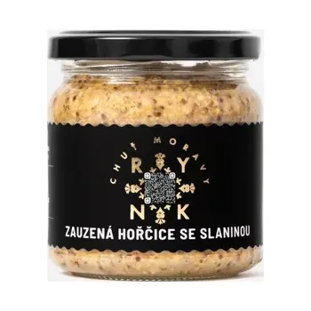 konzervovaná ryba Zauzená hořčice se slaninou 200 g