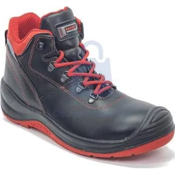 Pracovní obuv Boty pracovní kotníkové, ASPHALT S2 PS FO HRO SR, PANDA černá, 43, balení 1 pár