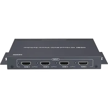 Video kabel XtendLan HDMI multiviewer/kvadrátor, 4x vstup, 1x výstup, do 1080p, IR ovladač