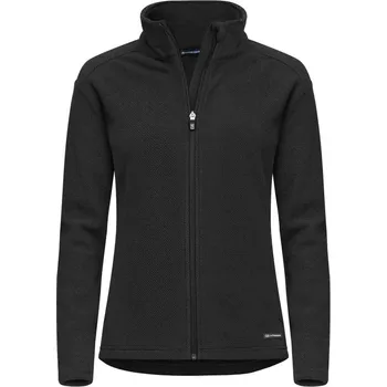pracovní bunda Cutter & Buck Bunda Hunts Point FZ Women, fleecová, dámská COT68843300203-black L Černá