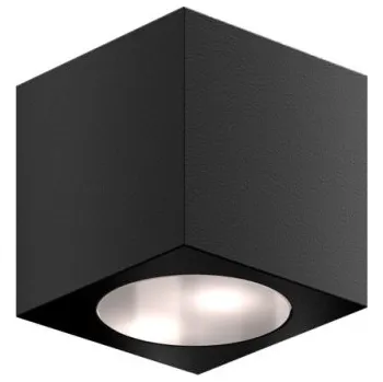 Venkovní osvětlení Locinox Osvětlení pro ploty a branky, CUBE, 75 mm, 12-24V DC (LCX-CUBE75) Barva: Černá