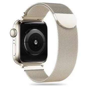 Pasek Tech-Protect MilaneseBand na Apple Watch 4 / 5 / 6 / 7 / 8 / 9 / SE (38/40/41 mm) - beżowy