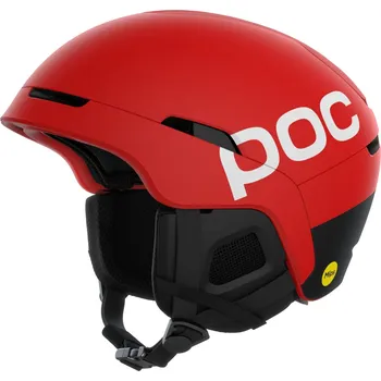 POC Obex BC MIPS - Prismane Red Matt