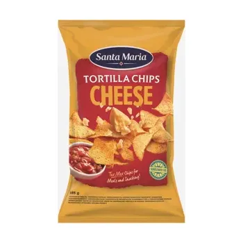 Slaná pochutina Tortilla chips sýrové 185 g