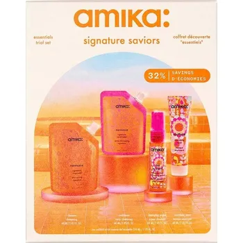Kosmetická sada Amika - signature saviors routine trial set Sady péče o vlasy unisex