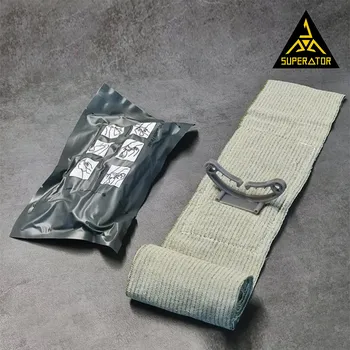 SUPERATOR Izraelský tlakový obvaz 6\" – sterilní, vakuově balený, s tlakovým aplikátorem (IFAK/EDC)