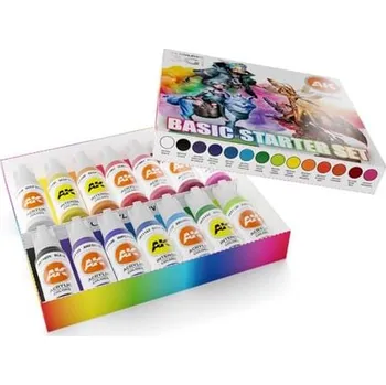 AK Interactive - Basic Starter Set (14 barev)