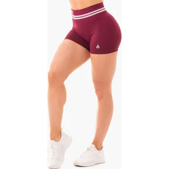 Dámské kraťasy Ryderwear Dámské šortky Freestyle s vysokým pasem Burgundy L červená